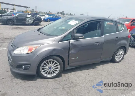 2014 Ford C-Max Hybrid Sel z USA, uszkodzony, nr VIN 1FADP5BU3EL516018